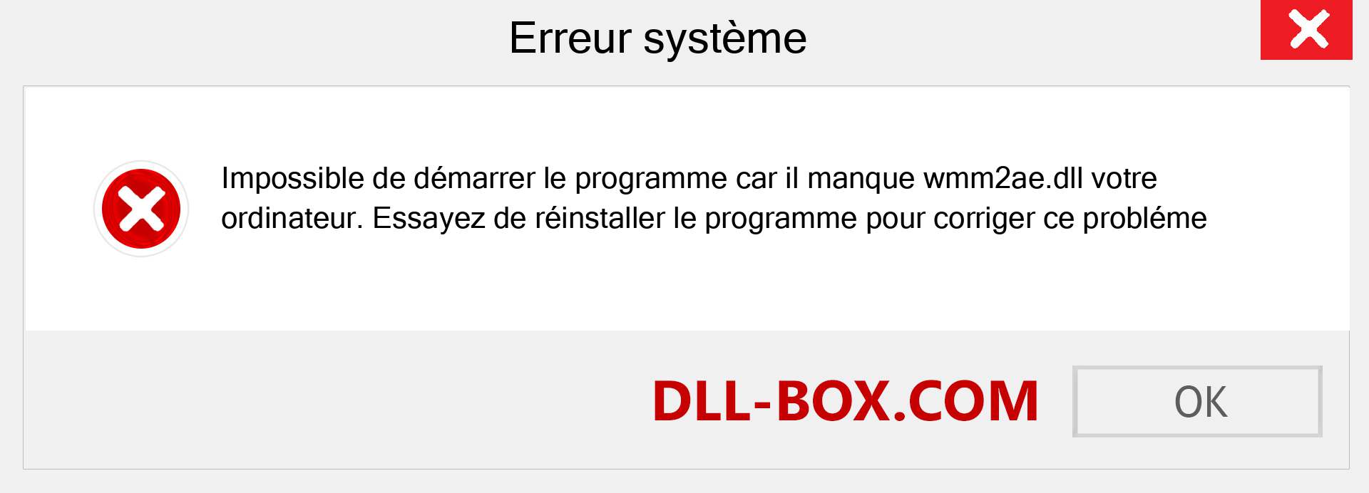 Le fichier wmm2ae.dll est manquant ?. Télécharger pour Windows 7, 8, 10 - Correction de l'erreur manquante wmm2ae dll sur Windows, photos, images